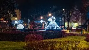 Nocny i świąteczny Kętrzyn, grudzień 2020 r. - zdjęcie 34