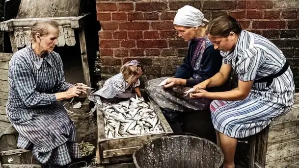 Przedwojenne pokolorowane zdjęcia Mikołajek (Nikolaiken) - zdjęcie 10