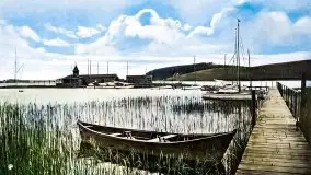 Przedwojenne pokolorowane zdjęcia Mikołajek (Nikolaiken) - zdjęcie 28