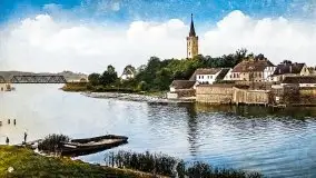 Przedwojenne pokolorowane zdjęcia Mikołajek (Nikolaiken) - zdjęcie 60