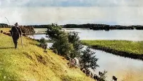 Przedwojenne i pokolorowane zdjęcia Rucianego Nidy (Rudczanny, Niedersee) - zdjęcie 61