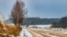 Zimowa szarówka w okolicach Kruklina, Gawlika Małego i Wydmin - zdjęcie 4