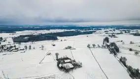 Posypało na Mazurach - zobacz okolice wsi Gajrowskie i Orłowo - zdjęcie 9