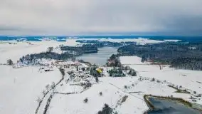 Posypało na Mazurach - zobacz okolice wsi Gajrowskie i Orłowo - zdjęcie 33
