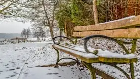 Zimowa szarówka w Rucianem-Nidzie - zdjęcie 10