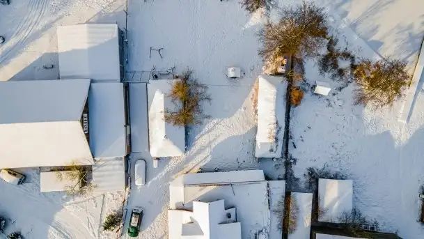 Zima na Mazurach - Port Dla Mew - zdjęcie 2