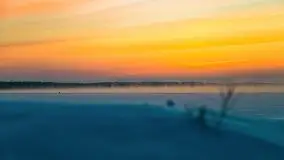 Zimowy wschód słońca nad jeziorem Dargin i... -27 stopni - zdjęcie 43