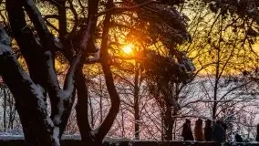 Zachód słońca nad jeziorem Święcajty, Cmentarz wojenny Jagerhohe - zdjęcie 20