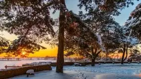 Zachód słońca nad jeziorem Święcajty, Cmentarz wojenny Jagerhohe - zdjęcie 33