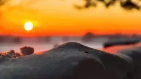 Zachód słońca nad jeziorem Święcajty, Cmentarz wojenny Jagerhohe - zdjęcie 45