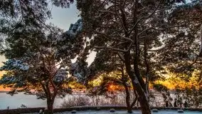 Zachód słońca nad jeziorem Święcajty, Cmentarz wojenny Jagerhohe - zdjęcie 44