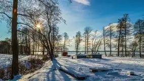 Zimowy Dargin i port Nowy Harsz - zdjęcie 8