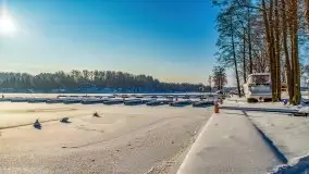 Stanica Wodna Stranda w zimowej scenerii - zdjęcie 24