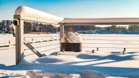 Stanica Wodna Stranda w zimowej scenerii - zdjęcie 41