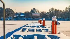 Stanica Wodna Stranda w zimowej scenerii - zdjęcie 14