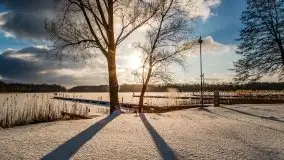 Port w Sztynorcie w zimowej scenerii, styczeń 2021 r. - zdjęcie 33