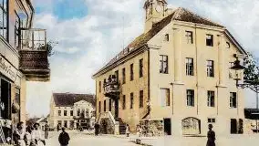 Przedwojenne pokolorowane zdjęcia Mrągowa (Sensburg) - zdjęcie 5