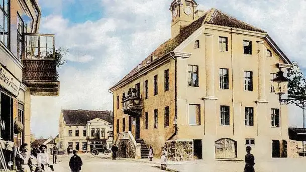 Przedwojenne pokolorowane zdjęcia Mrągowa (Sensburg) - zdjęcie 5