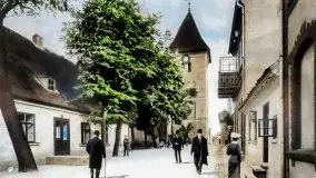 Przedwojenne pokolorowane zdjęcia Mrągowa (Sensburg) - zdjęcie 8