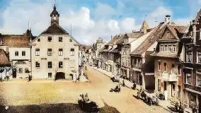 Przedwojenne pokolorowane zdjęcia Mrągowa (Sensburg) - zdjęcie 47