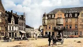 Przedwojenne pokolorowane zdjęcia Mrągowa (Sensburg) - zdjęcie 58