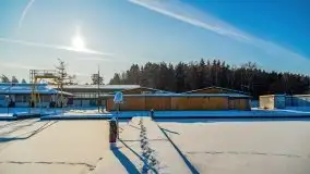 Zima w porcie AZS, jezioro Niegocin, 2021 r. - zdjęcie 34