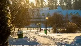 Zima w porcie AZS, jezioro Niegocin, 2021 r. - zdjęcie 21