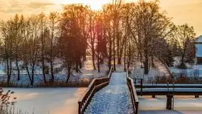 Zimowe Wydminy przed zachodem słońca, styczeń 2021 r. - zdjęcie 16