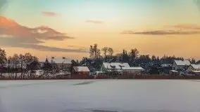 Zimowe Wydminy przed zachodem słońca, styczeń 2021 r. - zdjęcie 61