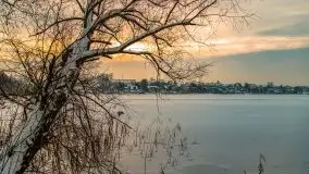 Zimowe Wydminy przed zachodem słońca, styczeń 2021 r. - zdjęcie 68