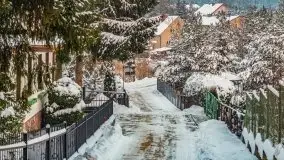 Zimowe Wydminy przed zachodem słońca, styczeń 2021 r. - zdjęcie 81