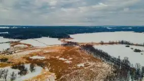 Zachód słońca w okolicach zimowych Kruklanek - zdjęcie 51