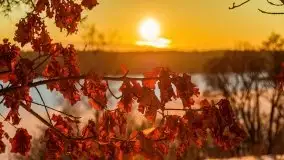 Zachód słońca w okolicach Starych Juch, 02.2021 - zdjęcie 21