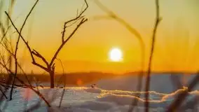 Zachód słońca w okolicach Starych Juch, 02.2021 - zdjęcie 35