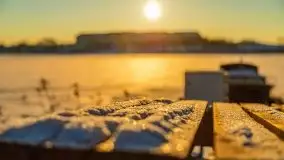 Zimowe Mikołajki skąpane w zachodzącym słońcu, 02.2021 - zdjęcie 6