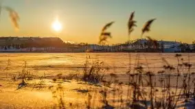 Zimowe Mikołajki skąpane w zachodzącym słońcu, 02.2021 - zdjęcie 23