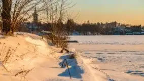 Zimowe Mikołajki skąpane w zachodzącym słońcu, 02.2021 - zdjęcie 30