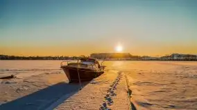 Zimowe Mikołajki skąpane w zachodzącym słońcu, 02.2021 - zdjęcie 48