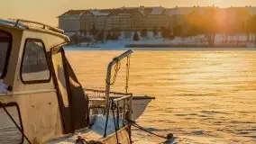 Zimowe Mikołajki skąpane w zachodzącym słońcu, 02.2021 - zdjęcie 33