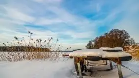 Zachód słońca Pierkunowo i okolice, luty 2021 - zdjęcie 7