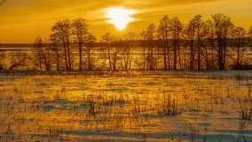 Zachód słońca Pierkunowo i okolice, luty 2021 - zdjęcie 57