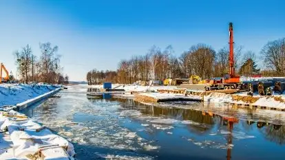 Fotorelacja z remontu kanału Grunwaldzkiego