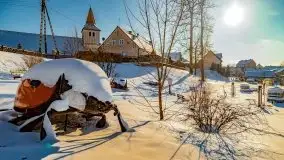 Stare Juchy w zimowej aurze, luty 2021 r. - zdjęcie 58