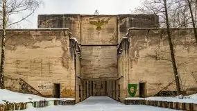 Śluza w Leśniewie Górnym w zimowej szacie, luty 2021 - zdjęcie 56