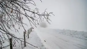 Poranne i zimowe mgły w okolicach Kruklanek - zdjęcie 11