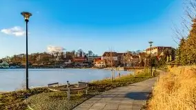 Zimowy wieczór i zachód słońca w Rynie, luty 2021 - zdjęcie 50