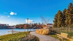 Zimowy wieczór i zachód słońca w Rynie, luty 2021 - zdjęcie 46