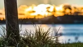 Zimowy wieczór i zachód słońca w Rynie, luty 2021 - zdjęcie 20