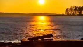 Przedwiosenny zachód słońca nad jeziorem Gołdopiwo i Żabiniec - zdjęcie 56