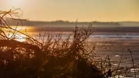 Marcowy zachód słońca nad jeziorem Dejguny - zdjęcie 19